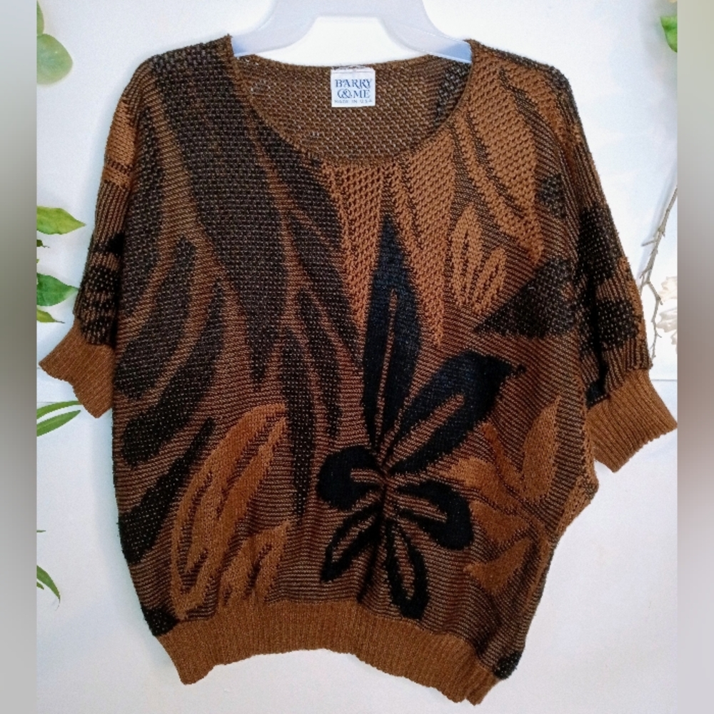 American Vintage :: Dolman Oversized Women's Brown Sweater